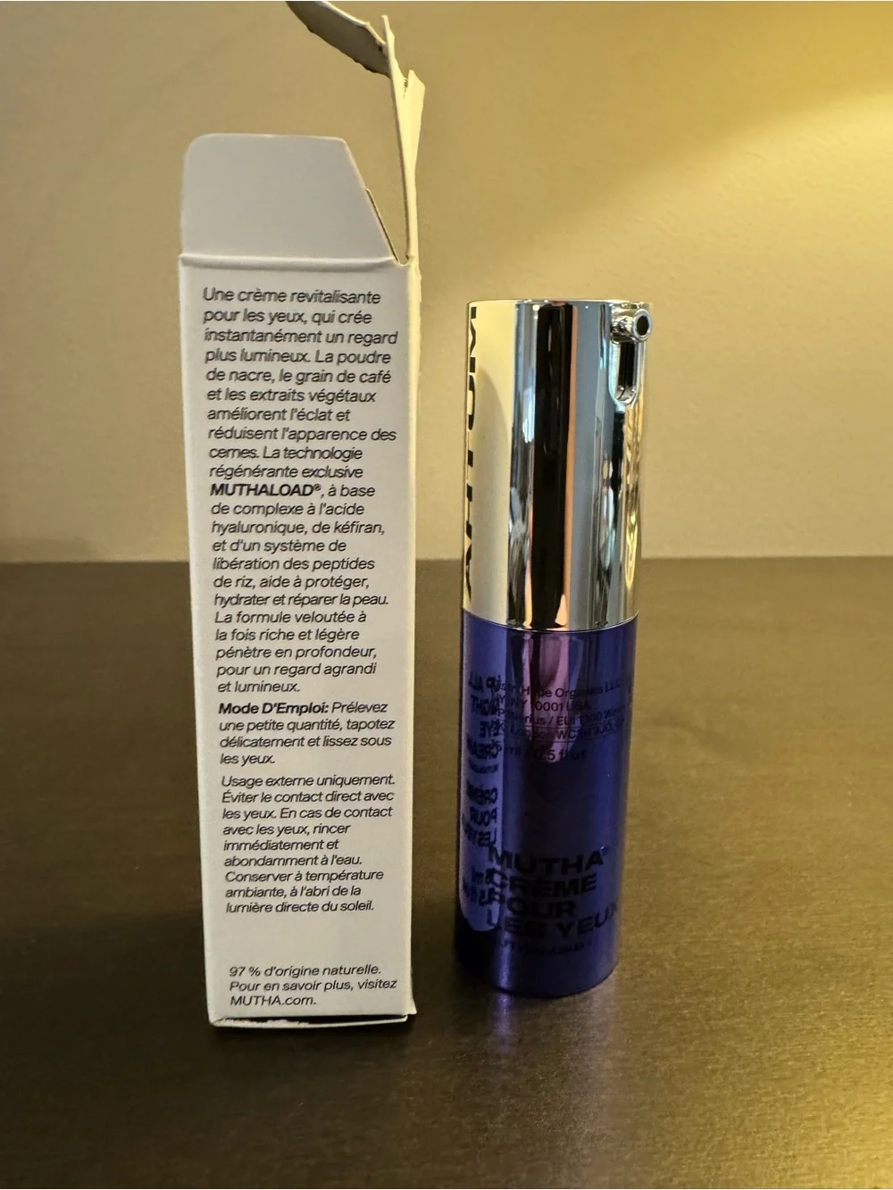 Mutha Up All Night Eye Cream 15 ml .5 oz Full Size NIB
